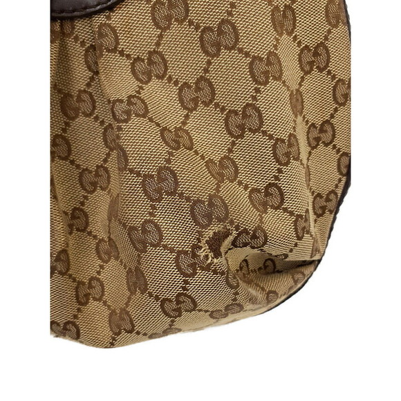 Gucci GG Canvas Red Tote Bag - Picture 5 of 9